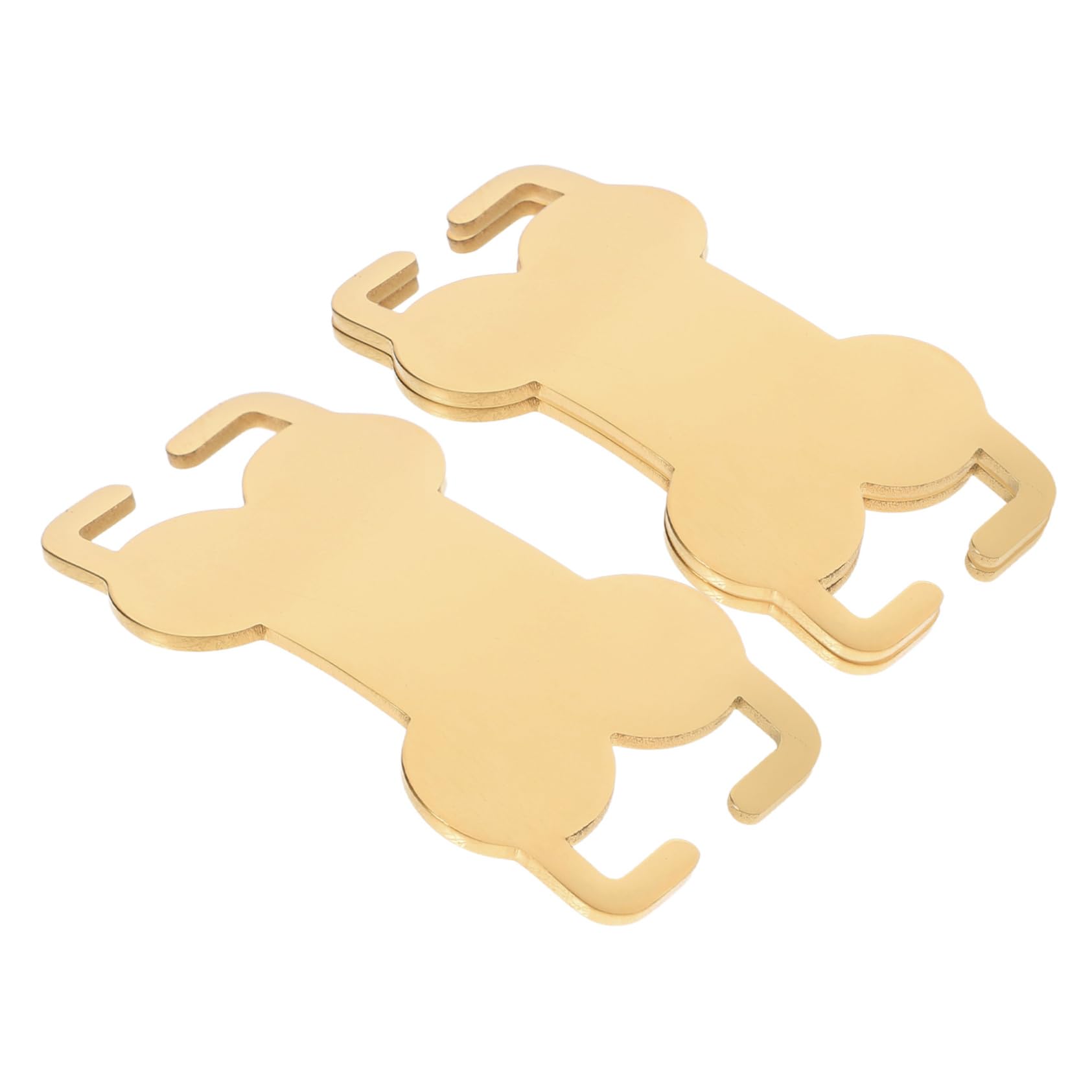 VANZACK 5 Sätze Hundemarken Aus Gravurfreundliche Namensschilder Knochenform Für Katzen Und Andere Haustiere Langlebig Und 3 Stück * 5