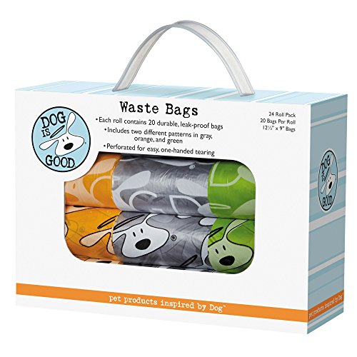 Image of Dog Is Good Icon Waste Bags (24 Pack)
