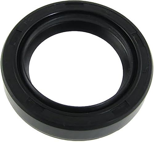 Miniatura 42 de uxcell Caucho doble de los labios del sello de aceite del eje rotatorio métrico 49.2x82.0x16.4 ft m TC, negro