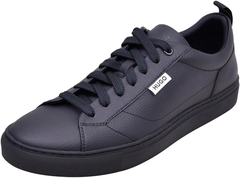 Hugo Men's Morrie Low Cupsole Grainy Sneaker
