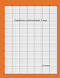  cuaderno milimetrado 1 mm: Cuaderno milimetrado 1mm  120 páginas de Papel cuadricula Para la ciencia, las matemáticas, la física, los arquitectos, ... regalo para el estudiante y el investigador.