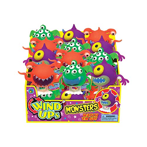Ja-Ru Inc Windup Monsters Case of 24, Ja-Ru Inc