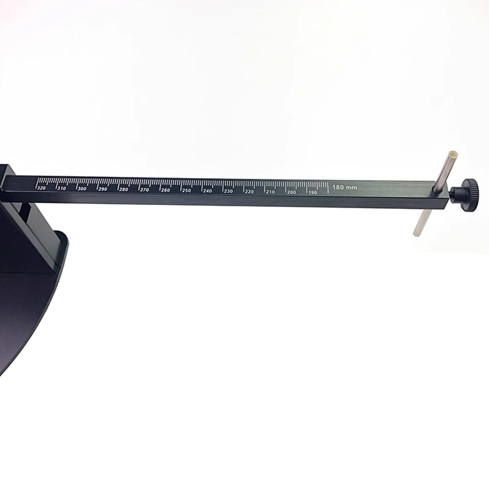 Medidor De Alineación De Cápsulas para Tocadiscos, Regla De Calibración De Agujas, con Graduaciones, para Medir La Distancia De Seguimiento E Instalar Cápsulas