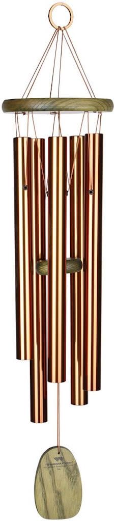 Woodstock Chimes Signature Collection, Woodstock Rainforest Chime, 25'' Bali World Music Wind Chimes for Outdoor, Patio, Home or Garden Décor (RFCB)