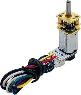 Xuulan Xianglaa-Motor GA12-N20 Mini DC Geared Motor, Hall Encoder Speed Measuring Code Smart Car Robot Mini Small Motor 3v6v12v (Size : 6v 50RPM)