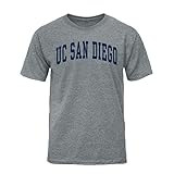 Barnesmith University of California - San Diego King Tritons Short-Sleeve T-Shirt, Classic, Charcoal Grey, Large