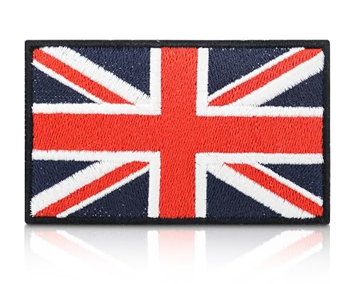 Patch pour attacher au Royaume-Uni | Écussons drapeau de l'Angleterre, drapeau de l'Union et écussons pour sac à dos de la Grande-Bretagne. Finally Home