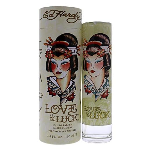 Ed Hardy Love & Luck for Women 3.4 oz 100 ml EDP Spray (Pack of 1)