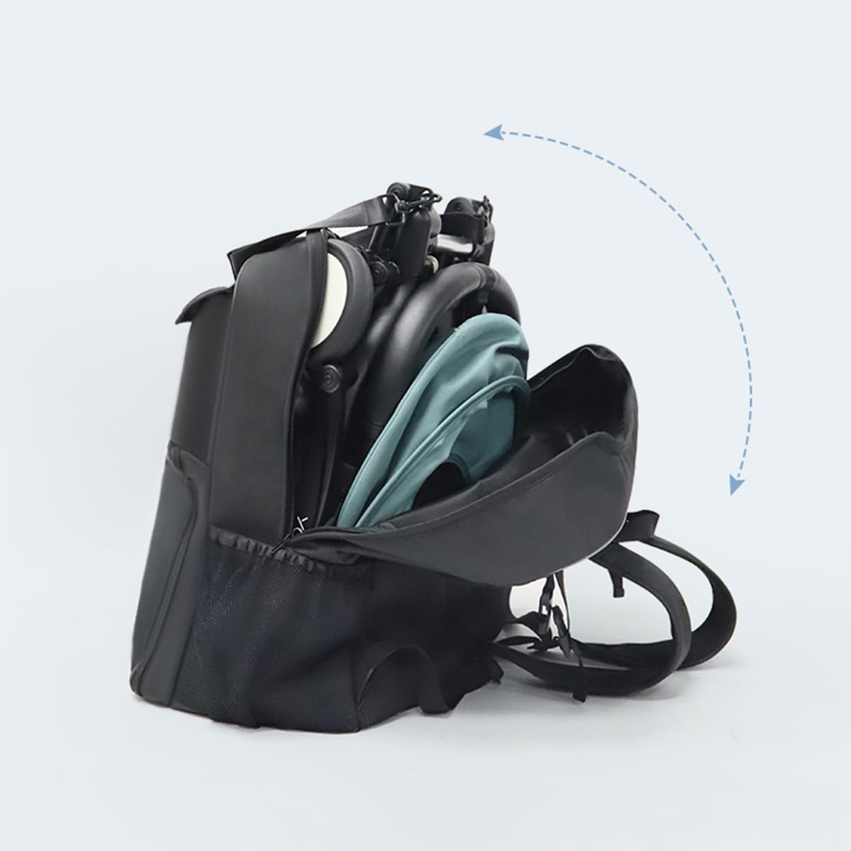 ROMIRUS Stroller Backpack Compatible with BABYZEN YOYO2/ YOYO+, Stroller Storage Bag