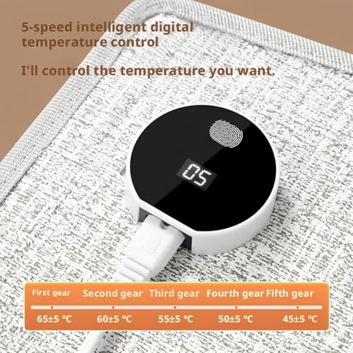 Image of Leg Toaster, Heat Under Desk Warmer, Leg Heater for Office and Home, Foot Warmers with Even Heating, 6 Heat Levels and Timer, 5 Seconds Quick Heat, 360 Fully Enclosed Heating(Pink)