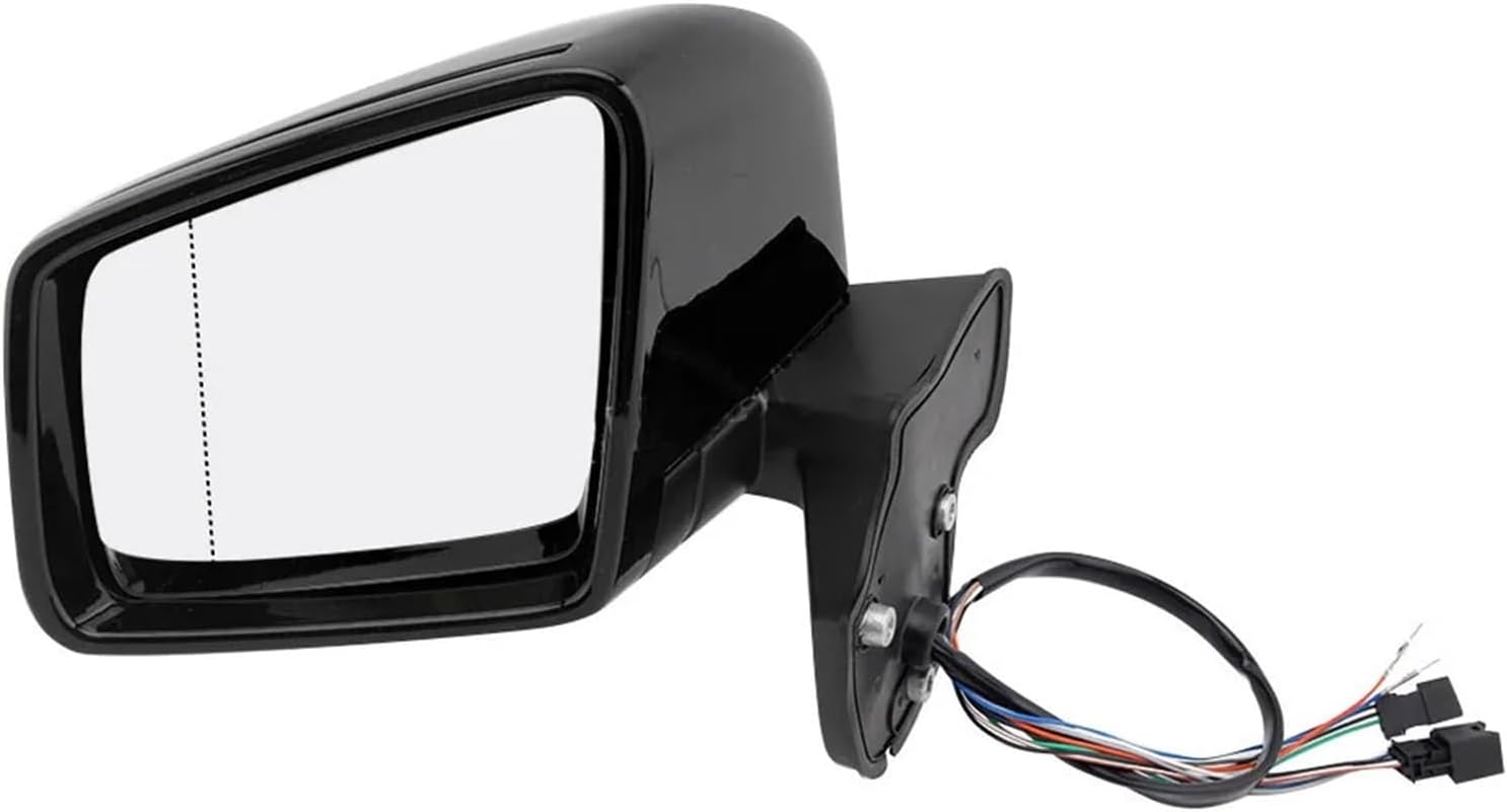 Side Door Mirror Assembly Compatible For Mercedes for Benz G-Class W463 G55 G65 G550 G500 G400 G350 1992-2012 Rearview Mirror Car Accessories(1pc left no blind) (1pc right no blind)