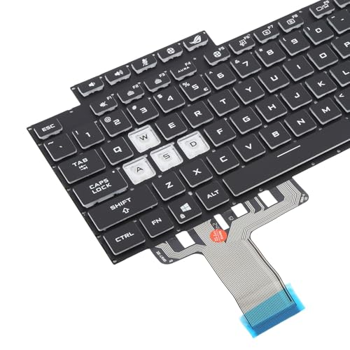 Clavier rétroéclairé coloré Asus ROG Strix G15 G513 version US de remplacement