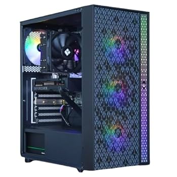 TECHWHIZ Gaming Computer - AMD Ryzen 5 5600, 32 GB DDR4, 1