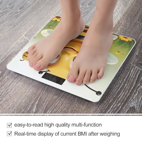 Báscula Digital de Baño Honey Bee con Plataforma Amplia miniatura 5
