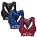 Blingko 3 Stück Sexy Bh Damen Erotisch Höhe Taille Reizwäsche Reizwäsche Set Muttertagsgeschenk Geschenke Zum Muttertag Erotik Unterwäsche und Slip Reizwäsche Set Damen Unterwäsche Set