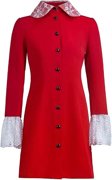 Amazon.com: Vestido de mujer para Sabrina Spellman Cosplay traje de bruja  Sabrina Cosplay Halloween vestido rojo : Ropa, Zapatos y Joyería