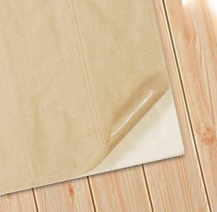 Image of 3D Self-Adhesive Waterproof Wall Panel - 70x70 cm Light Wooden Foam Sheet with Realistic Wooden Texture - Peel & Stick Wall Sticker for Home