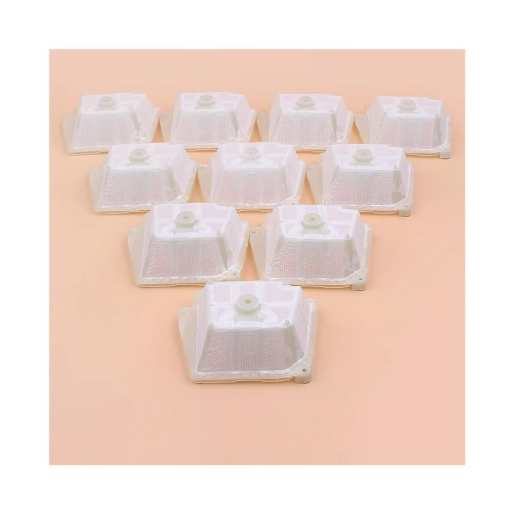 10 Piezas/Lote de filtros de Aire for Motosierra de Gasolina MS361 MS341 MS 341-Z MS361C, Piezas de Motosierra 1135 120 1600, 11351201600 Piezas de Repuesto