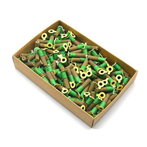 Moxa Artemisa Puro,Moxa Sin Humo 180 unids Mini MoxA TUBE MOXIBUSTIA ETIQUETA DE MOXIBUSTION TERAPADORA CALENTA MERRADOR(180pcs Smoke)