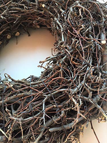 Bonsaiholz Blumenkranz Wandkranz Tischkranz Deko Kranz Ø 45 cm