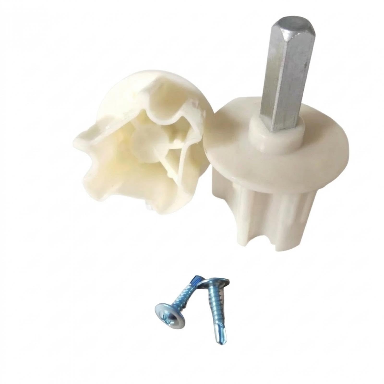 Retractable Awning Parts with Hand Crank Motor, Replacement Components for Outdoor Canopy, End Lids and Brackets 65 Tube End Plug (Square Head)|Home & Garden| Yard, Garden & Outdoor Livin-image-46