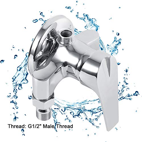 Robinet de douche mitigeur G1/2 a flux regulier pour kit de douche - 7