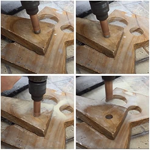 Miniatura 5 de JINGLING 0.315 in 516" pulgadas sierras de diamante broca herramientas para piedra paquete de 2 piezas