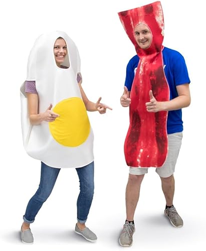 Hauntlook Disfraz unisex divertido para desayunar