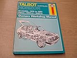 talbot horizon gls  Talbot/Chrysler Horizon Owner\'s Workshop Manual