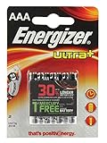  Batterie Energizer Ultra+ -AAA LR3 M