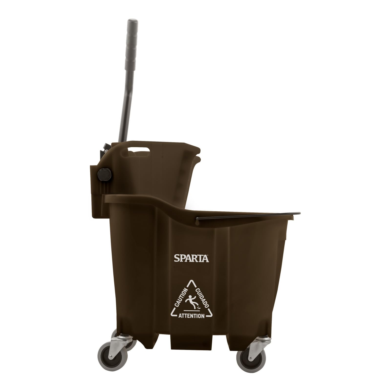Carlisle FoodService Products Omnifit Mop Bucket with Side Press Wringer for Floor Cleaning, Kitchens, Restaurants, Office, And Janitorial Use,