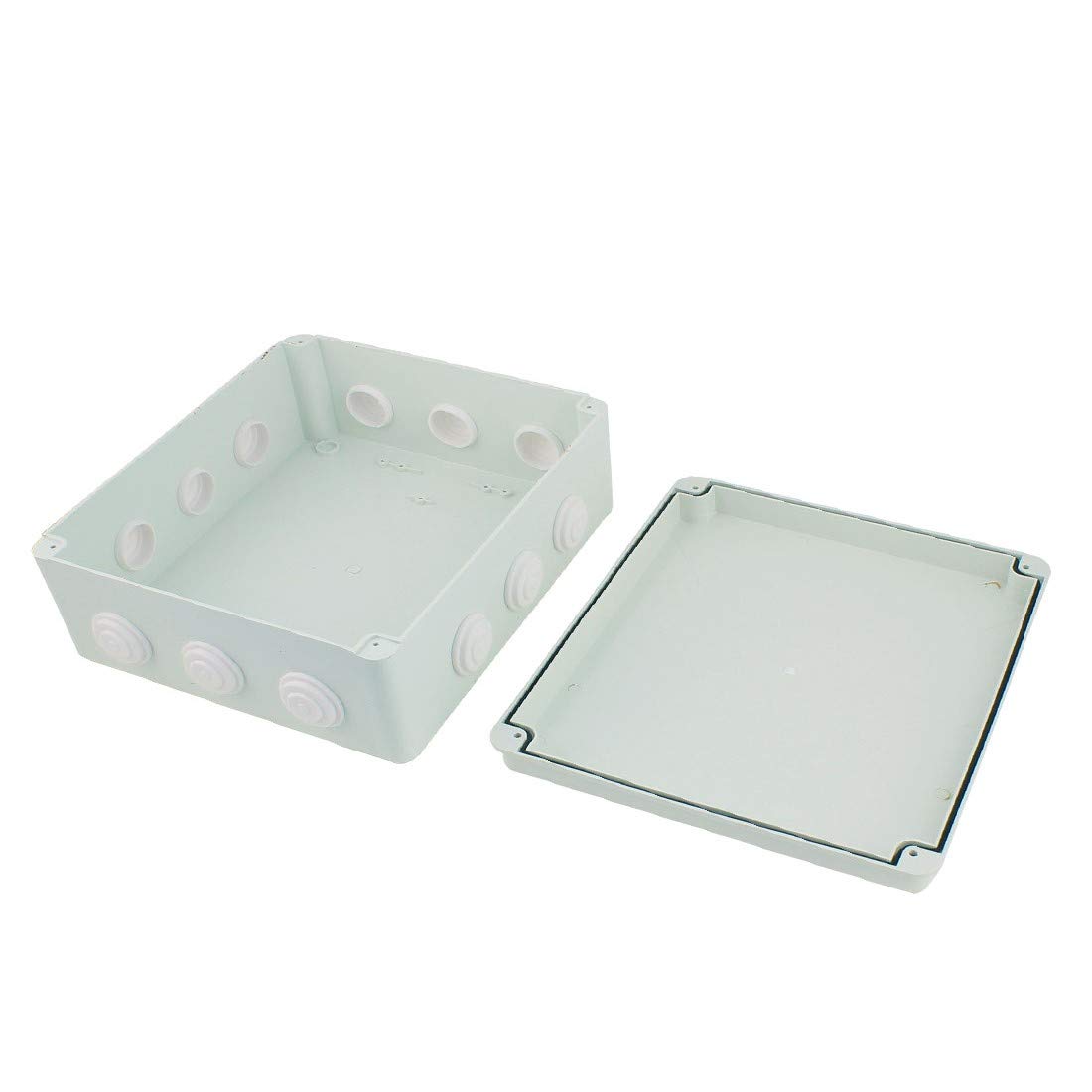 Scatola di giunzione quadrata bianca in ABS IP65 impermeabile 300x250x120mm(Weißes ABS IP65 Gehäuse mit wasserdichtem Gehäuse, quadratische Anschlussdose 300x250x120mm