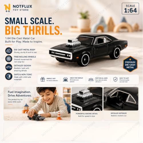 Image of Premium 1:64 Scale Mini FF Style Racing Car, Diecast Alloy Metal Model Vehicle, Collectible Toy Car for Kids, Boys, Girls, Adults and Car (Pack of 1)