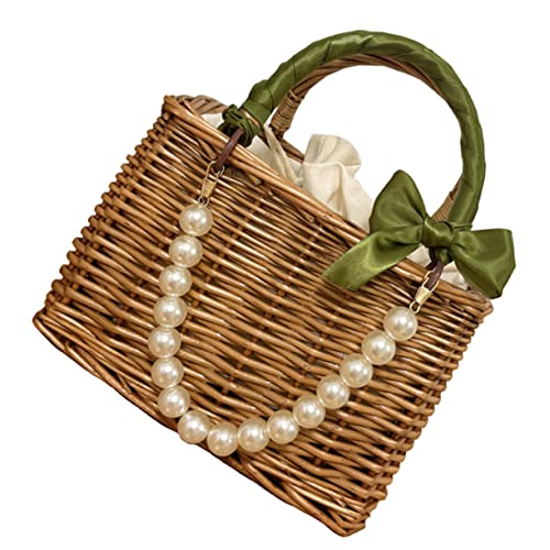 Sac de plage paille cabas léger femme pour ne plus s'encombrer pendant les vacances