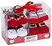 BRUBAKER - Chaussettes bébé - Lot de 4 Paires - Garçon/Fille 0-12 Mois - Coffret cadeau Naissance/Baptême - Noël