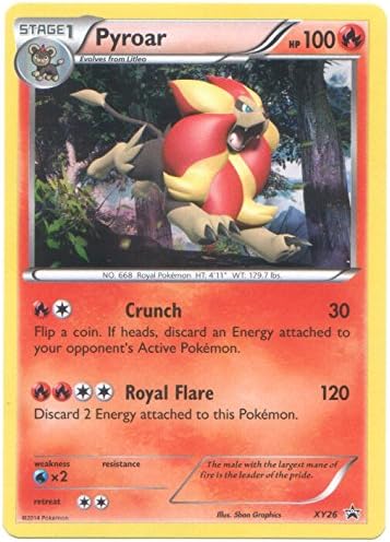 Pokemon - Pyroar (XY26) - XY Black Star Promos - Holo