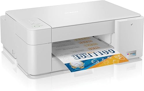 Miniatura 3 de Brother MFC-J1205W INKvestment Tank Impresora inalámbrica de inyección de tinta a color multifunción con hasta 1 año en caja, color blanco,