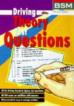 Paperback BSM: Driving Theory Test Questions Book