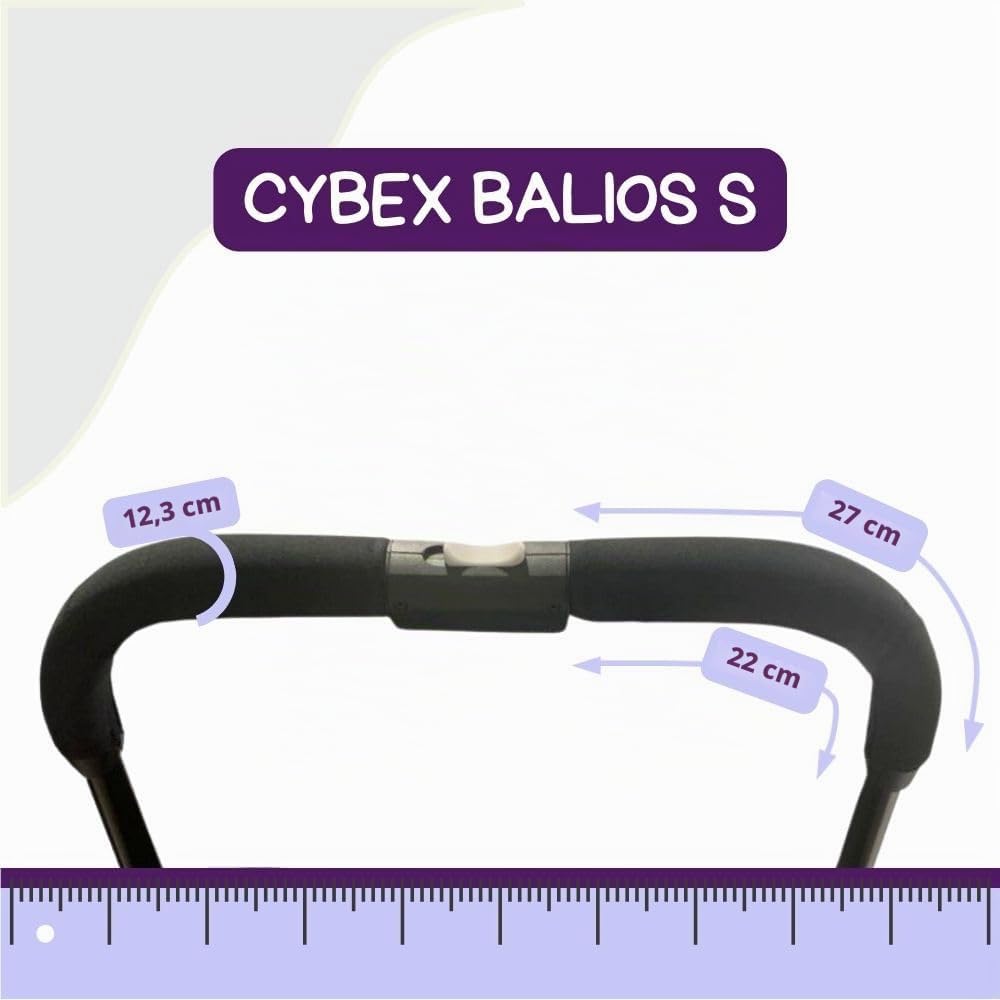PROTEC TIF | Copri manubrio in neoprene compatibile con CYBEX BALIOS S