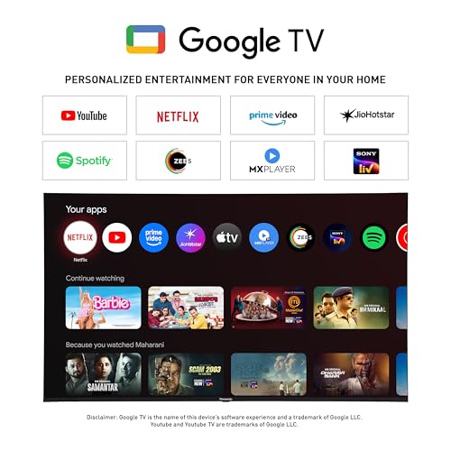 Image of Panasonic 127 cm (50 inches) 4K Ultra HD Smart LED Google TV TH-50PX660DX (Black)