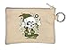 Robin Hood Skull Archer Take from The Rich Give to The Poor Porte-Monnaie Porte-clés Beige One Size