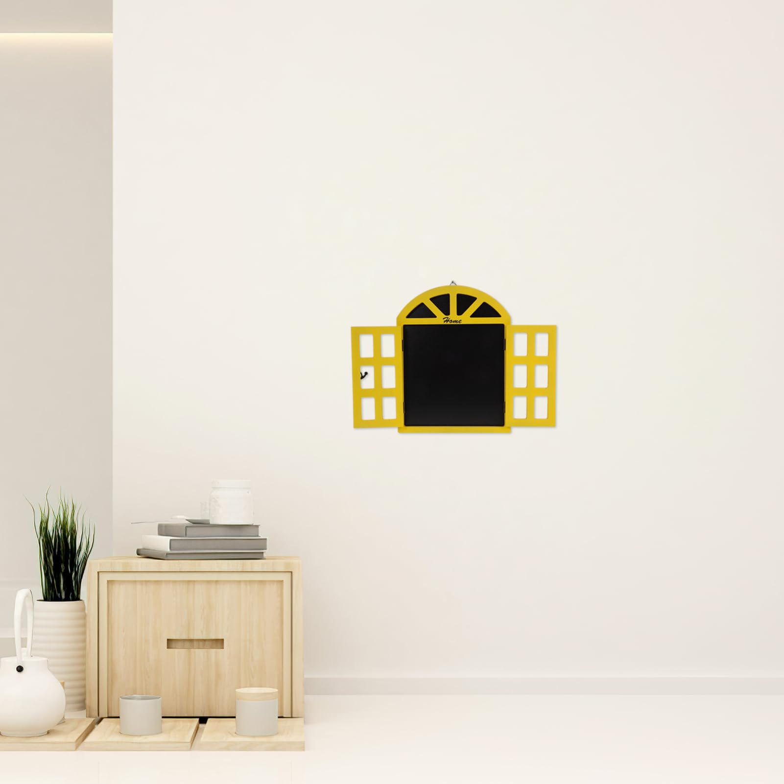 Hängende Kreidetafel Im Vintage-fensterdesign Aus Holz Kleine Wandtafel Für Restaurant Pub Hochzeiten Und Mehr Zum Hinterlassen Von Nachrichten Und Dekorieren