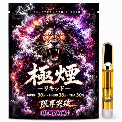 �yHEMPKING�z �ɉ� ���L�b�h H4CBH 30% HHBD 30% THA 30% 1ml THC CBN �t���[ �ō��� �e���y�� �y�����l�����z�y���S�Ҍ��ցz