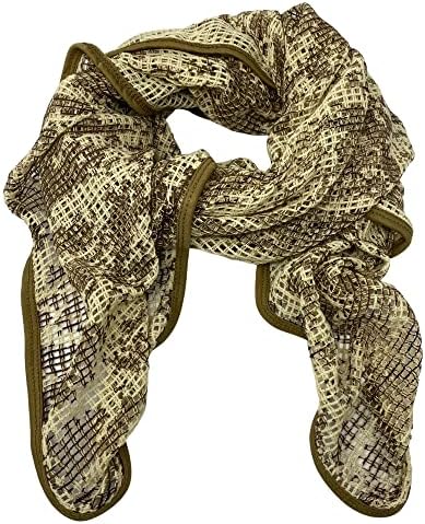 Arcturus Sniper Veil | Tactical Scarf to Camouflage Your Neck, Face & Head | 100% Cotton - 48" x 40"