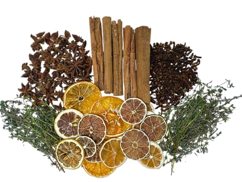 Kejora Autumn Simmering Potpourri- Citrus, Clove, Cinnamon, Star Anise, Thyme