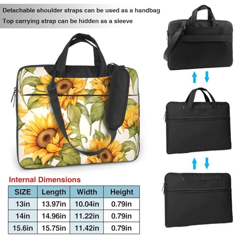 Maletín para portátil impermeable 15.6 pulgadas miniatura 3