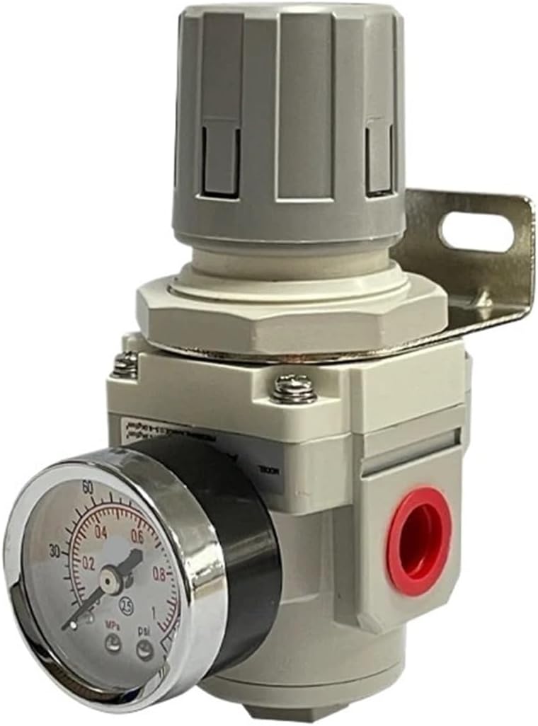 AR2000-02 AR3000-03 1/4'' Air Pressure Regulator Control Compressor Pump Gas Regulating Treatment Units with Gauge Adjustable