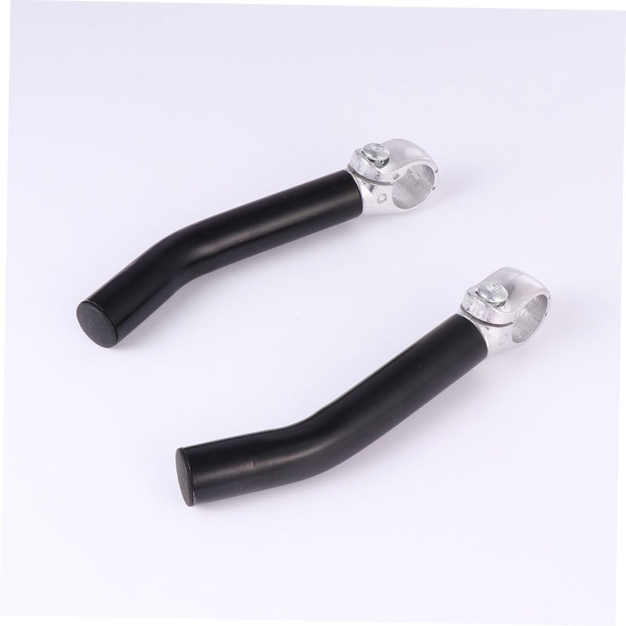 Embouts de Guidon Noir 4 Pièces en Alliage D’Aluminium pour Vélo