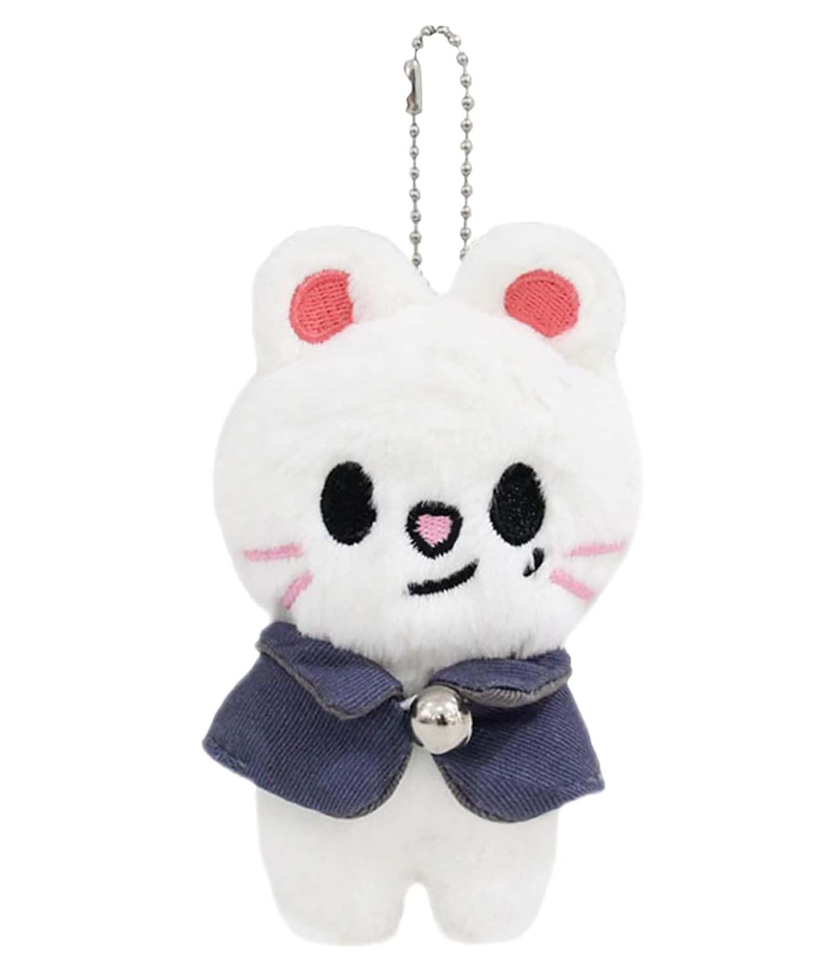 Plushies Keychain for Stray Kids merch, 12cm Plush Keychain Cute Cat Design for Like Stray Kids Fan Very Suitable for People Looking for Cute Keychains to Decoration Bag-image-7