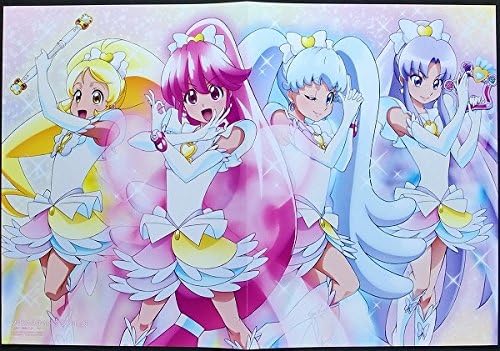Amazon ハピネスチャージプリキュア ピンナップポスター キュアハニー キュアラブリー キュアプリンセス キュアフォーチュン 愛乃 めぐみ 白雪ひめ アニメ 萌えグッズ 通販